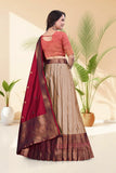 Premium Banarasi Silk Lehenga Choli Set | Wedding, Festive & Traditional Wear