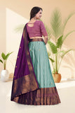 Premium Banarasi Silk Lehenga Choli Set | Wedding, Festive & Traditional Wear