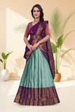Premium Banarasi Silk Lehenga Choli Set | Wedding, Festive & Traditional Wear