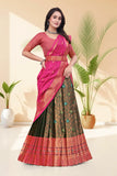 Banarasi Silk Lehenga Choli Set