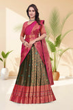 Banarasi Silk Lehenga Choli Set