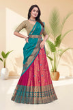Banarasi Silk Lehenga Choli Set