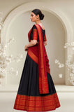 Traditional Woven Silk Saree with Designer Border and Elegant Pallu