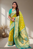 Banarasi Silk Saree with Designer Zari Border