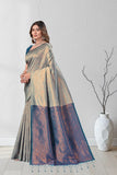 Designer Jacquard Saree with Intricate Woven Motifs