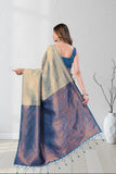 Designer Jacquard Saree with Intricate Woven Motifs