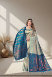Rich Jacquard Woven Saree with Designer Pallu