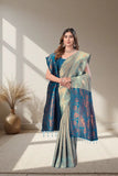 Rich Jacquard Woven Saree with Designer Pallu