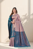 Premium Jacquard Silk Saree with Traditional Woven Design