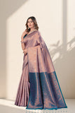 Premium Jacquard Silk Saree with Traditional Woven Design