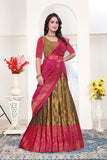 Royal Banarasi Silk Lehenga Choli Set