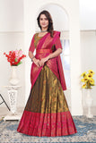 Royal Banarasi Silk Lehenga Choli Set