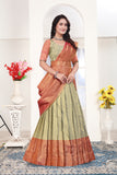 Premium Banarasi Jacquard Lehenga Choli with Designer Dupatta