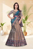 Banarasi Silk Lehenga Choli with Woven Dupatta