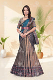 Banarasi Silk Lehenga Choli with Woven Dupatta